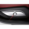 For Mercedes-Benz GLC 2016-2021 Silver ABS Seat Button Handle Cover Trim 2PCS