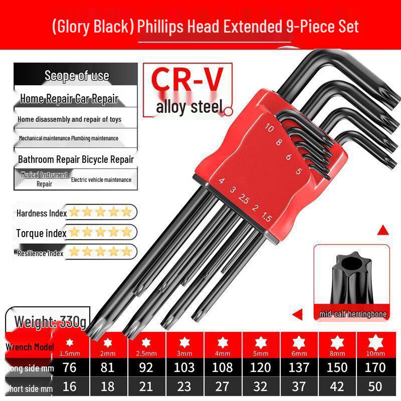 Torx Hex Key Wrench Set