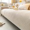 Nordic Chenille Sofa Mat Solid Color Sofas Towel Non Slip Sofa Covers for Living Room Luxury Corner Couch Cushion Seat Pad Home