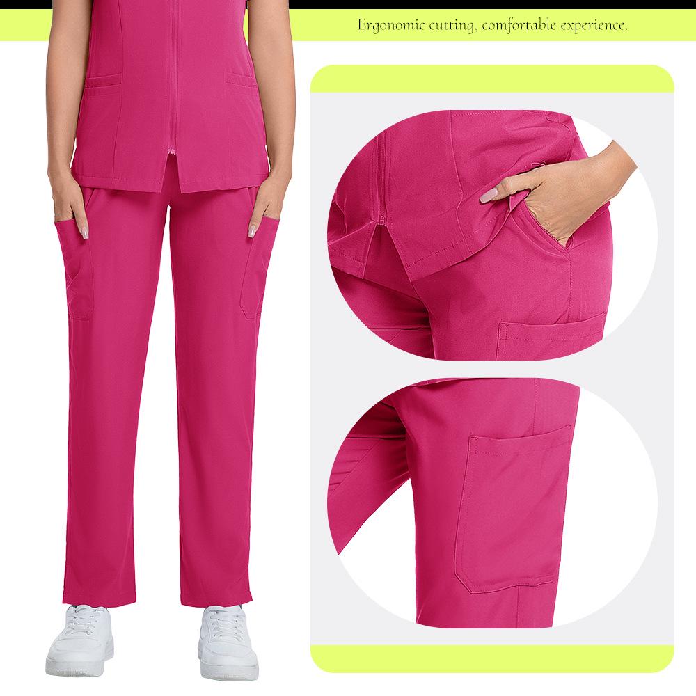 Women's Breathable Sweat-Absorbent Scrub Suit for Oral Hospital 