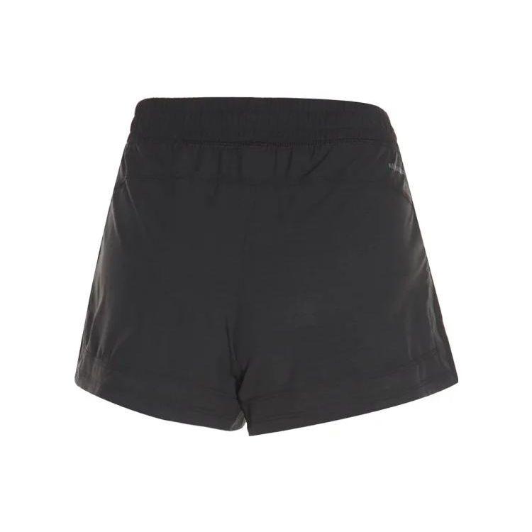 Adidas Solid Color Letter Logo Print Breathable Elastic Sports Shorts Women Shorts Black GC7172