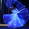 Belly Dance Wings Colorful LED Butterfly Isis Wing Adult Children Dancers Stage Performance Belly Dancing Party Photo Prop