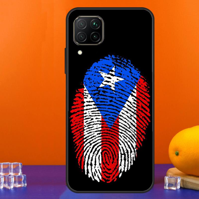 Puerto Rico Flag For Huawei Nova 12s 12i 11i 8i 9 10 SE Y91 Y90 Y60 Y70 Y72 Y61 P20 P40 Lite P30 P60 Pro Case