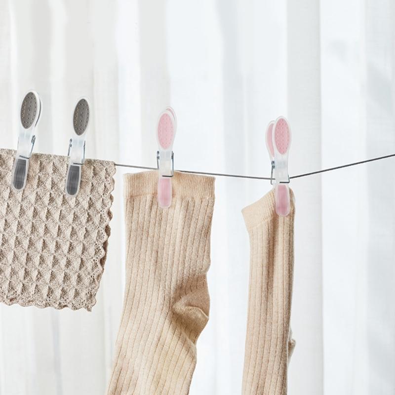 30x/Set Plastic Clothespins Multifunctional Clothes Pegs Laundry Clothes Pins Clip Pegs Craft Picture Clip for Outdoor