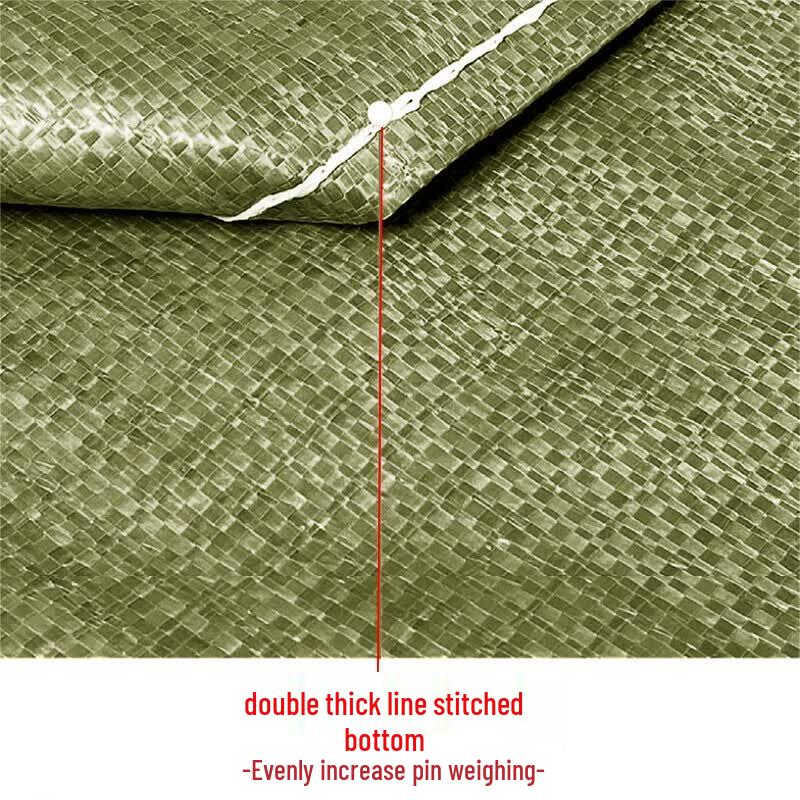Heavy-Duty Gray Woven Packing and Disposal Bags