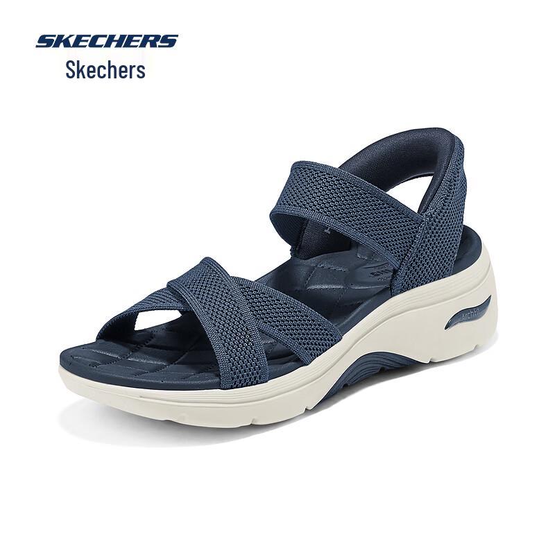 Skechers Women s Slip-On Casual Breathable Sandals 140843 38