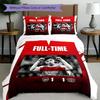 3pcs Duvet Cover Set (1*Duvet Cover + 2*Pillowcase, Without Core),football team.C Print Bedding Set, Bedroom Decor, All‑Season, Birthday Gift