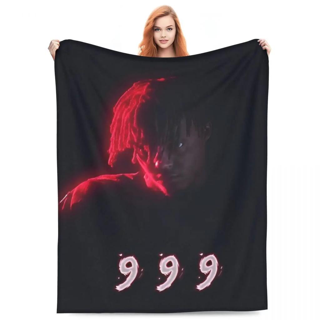 Juice Music Wrld Fuzzy Blankets The Party Never Ends  Funny Throw Blanket for Sofa Bedding Lounge 200x150cm