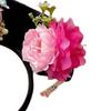 Classical Qings Princess Headband for Female Vintage Flower Hairband Chinese Costume Hairhoop Roleplay Party Hair Decors
