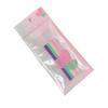 Hårnålar 10 st/set med 5 färger Populära Rainbow Glass Godisfärg Metall Bangs Clips Hårnål Bobby Pin Barrette