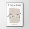 Plakat pablo picasso pies