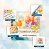 1pc, Floral Reverse Colouring Book, 30 sheets of 100gsm, Relaxing & Creative Lines ‘All You Need Is A Pen Book’ Birthday Gift