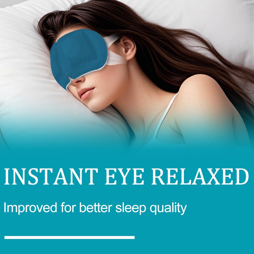 5/10PCS Lutein Steam Eye Mask, Hot Compress Eye Mask, Self-heating Eye Mask, Suitable for Sleeping, Essential for Travel, Disposable Eye Mask