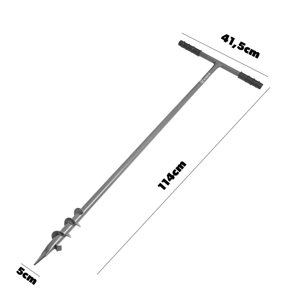 KADAX Hand Auger for Soil Earth Soil Auger Post Hole Digger Strong