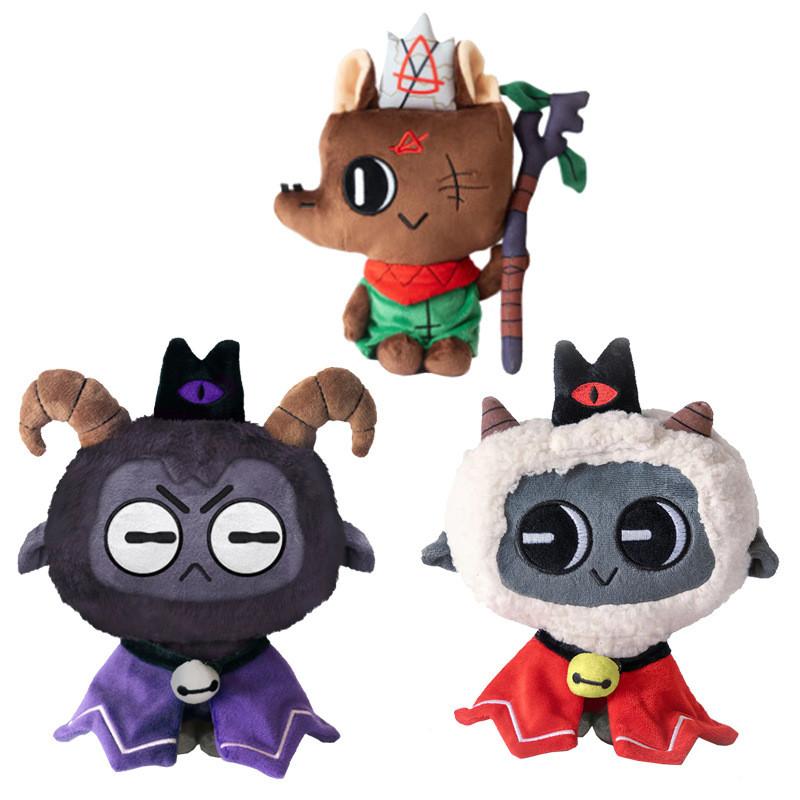 High Quality Cult Of The Lamb Plush Black Sheep Soft Toy Ideal For Collectors And Fans