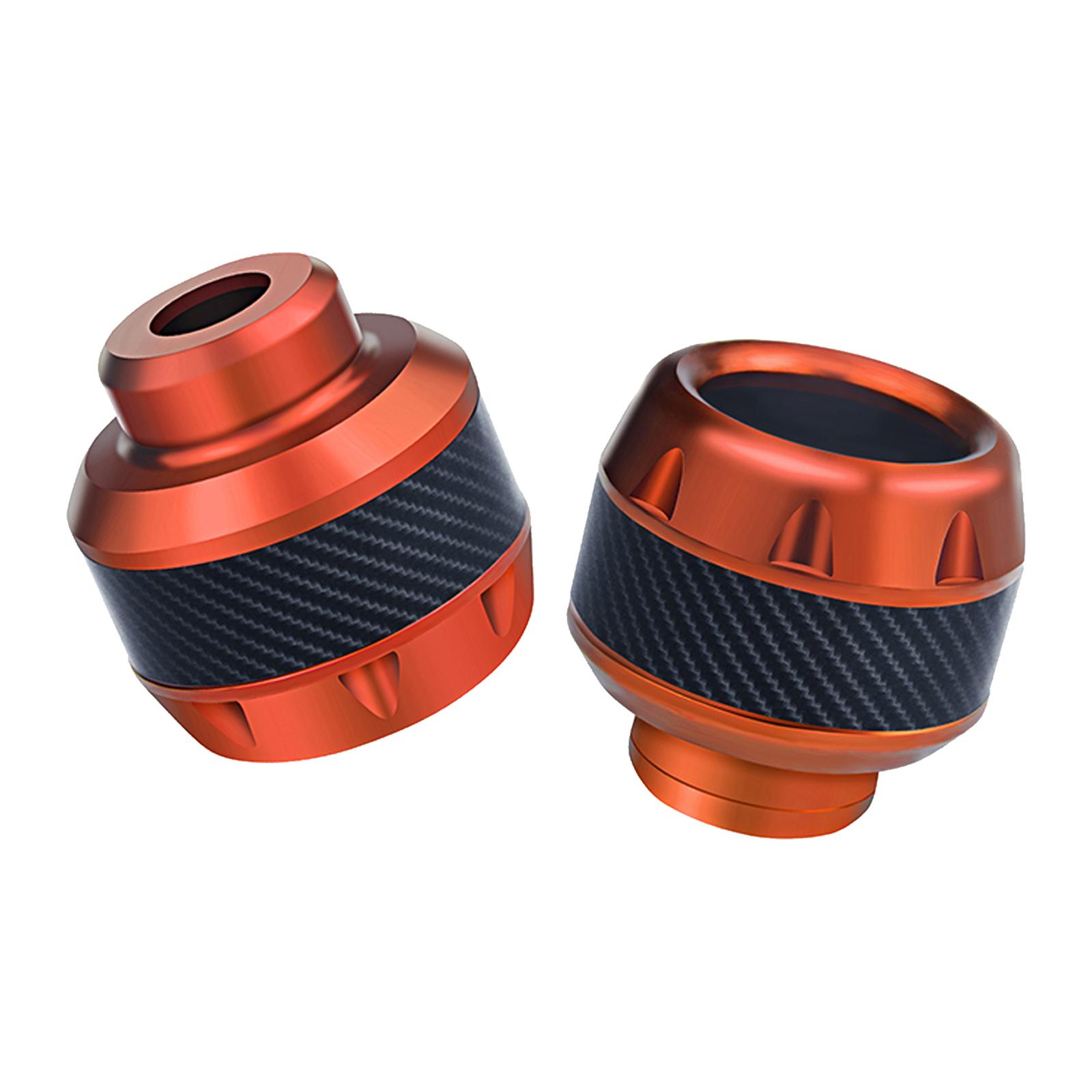 

Алюминиевые универсальные мотоциклы защита от падения передние слайдеры для эндуро защита рук Cross Yamaha R1 оранжевый