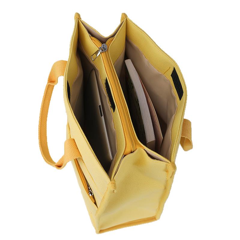 The Handbag Is Fashionable and Simple The Computer Bag Is Lightweight The Document Bag Is A Tote Bag