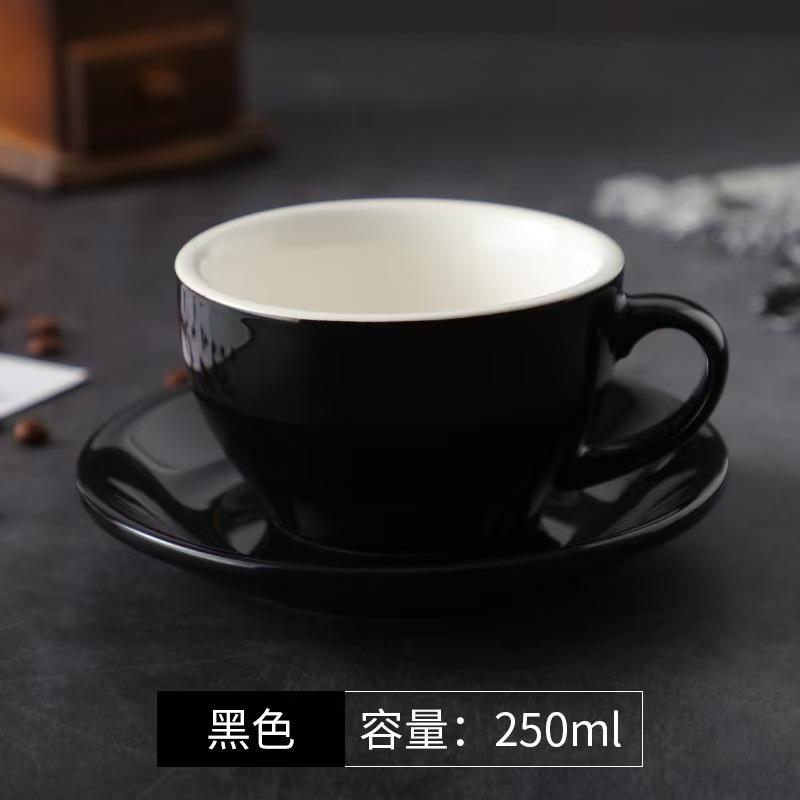 250ml Ceramic Breakfast Milk American Coffee Mug Set Afternoon Tea Cups Ceramic Water Cup Tea Mug Coffee Cappuccino Festival 250