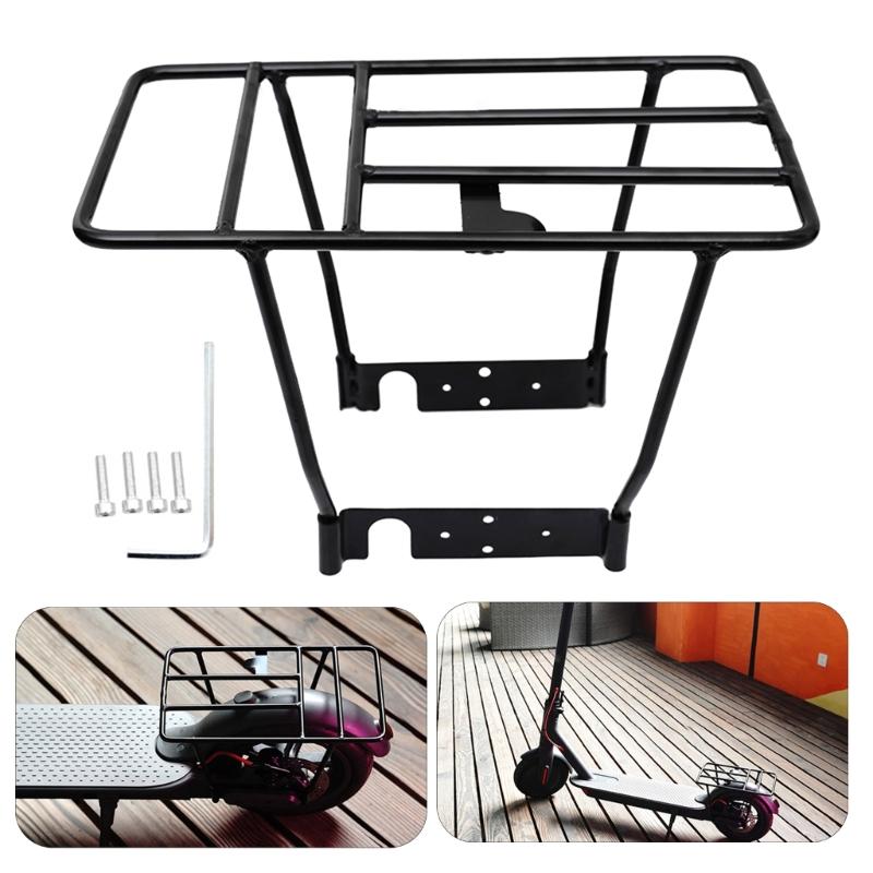 Aluminum Alloy Scooter Rear Cargo Rack Electric Scooter Rear Rack Thickened Rear Luggage Rack Scooter Accessories