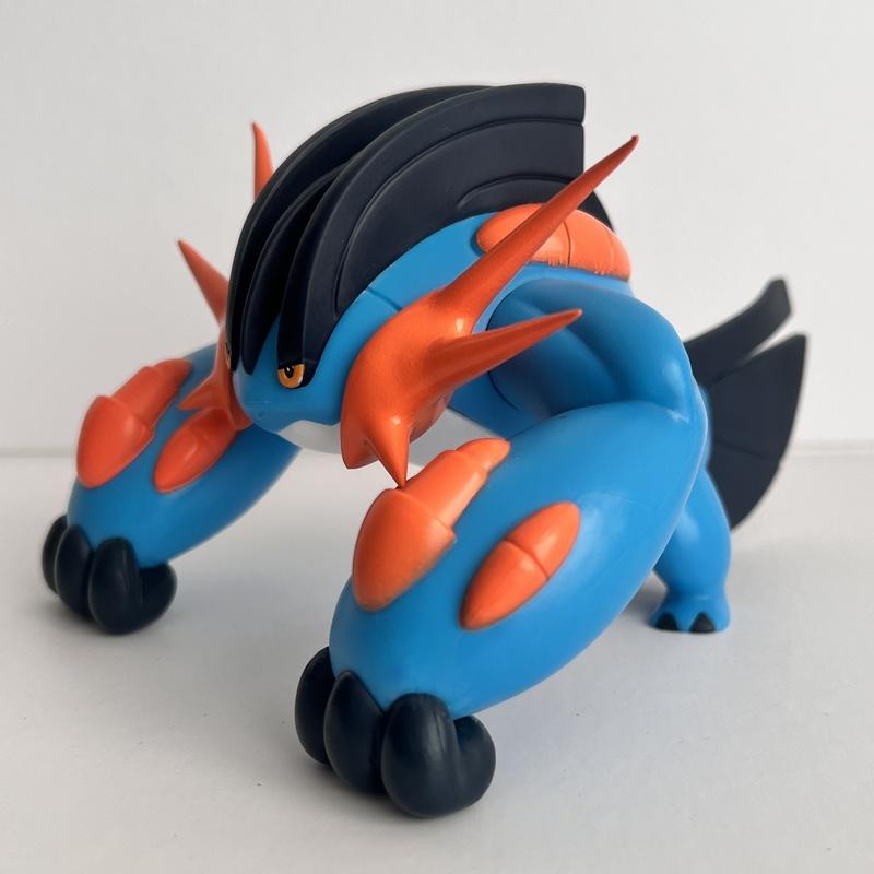 Bkm Anime Pokmon Swampert Gk Figure - Collectible Swamp Monster Statue, 2D Cartoon Collection Model For Fans/Gift