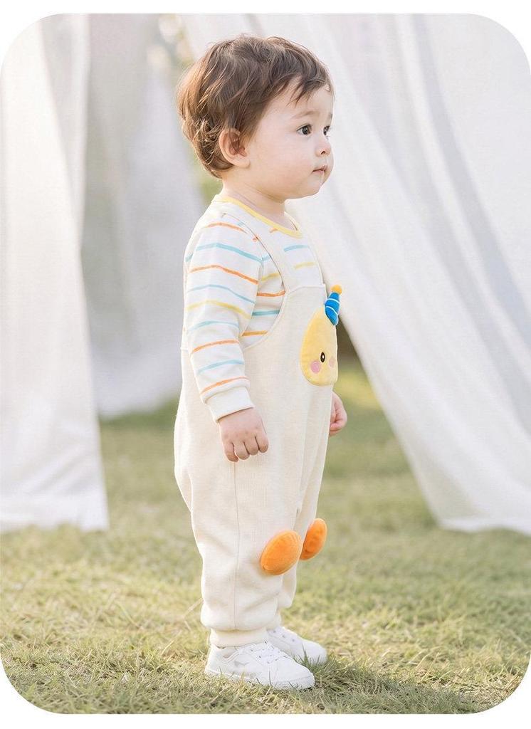 Youqi Baby Bodysuit: New Autumn Pajamas and Home Onesie for Small Month-Olds