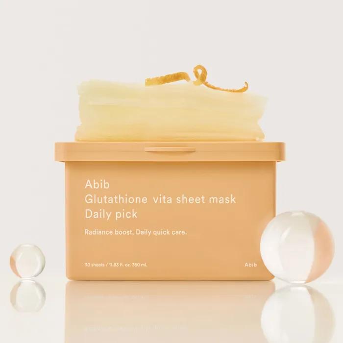 Pull-out Glutathione B Sheet Mask Daily Pick 30 Sheets