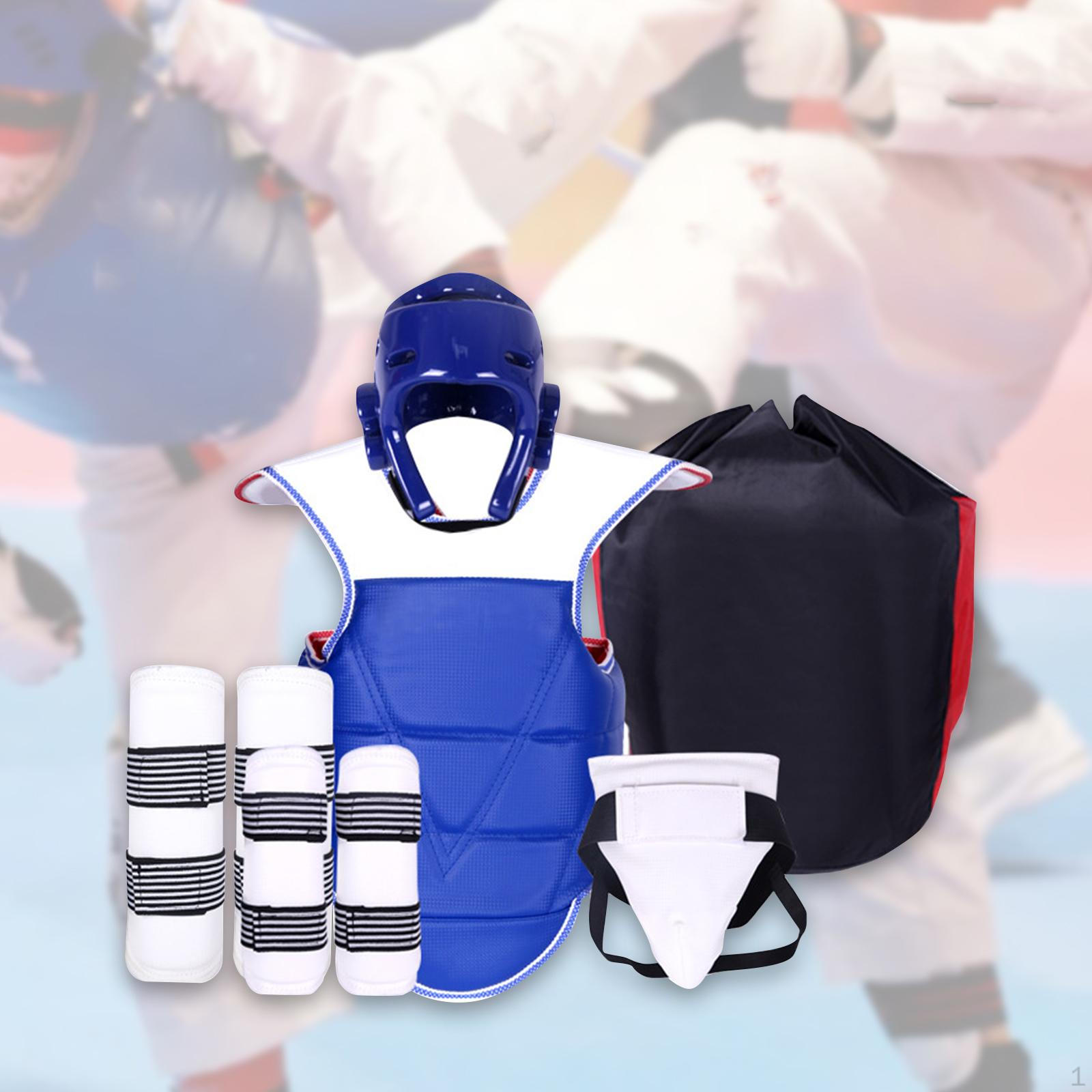 

5 шт. Боксерське спорядження для спарингу, захист для тхеквондо, муай-тай для домашнього тренажерного залу L and Man