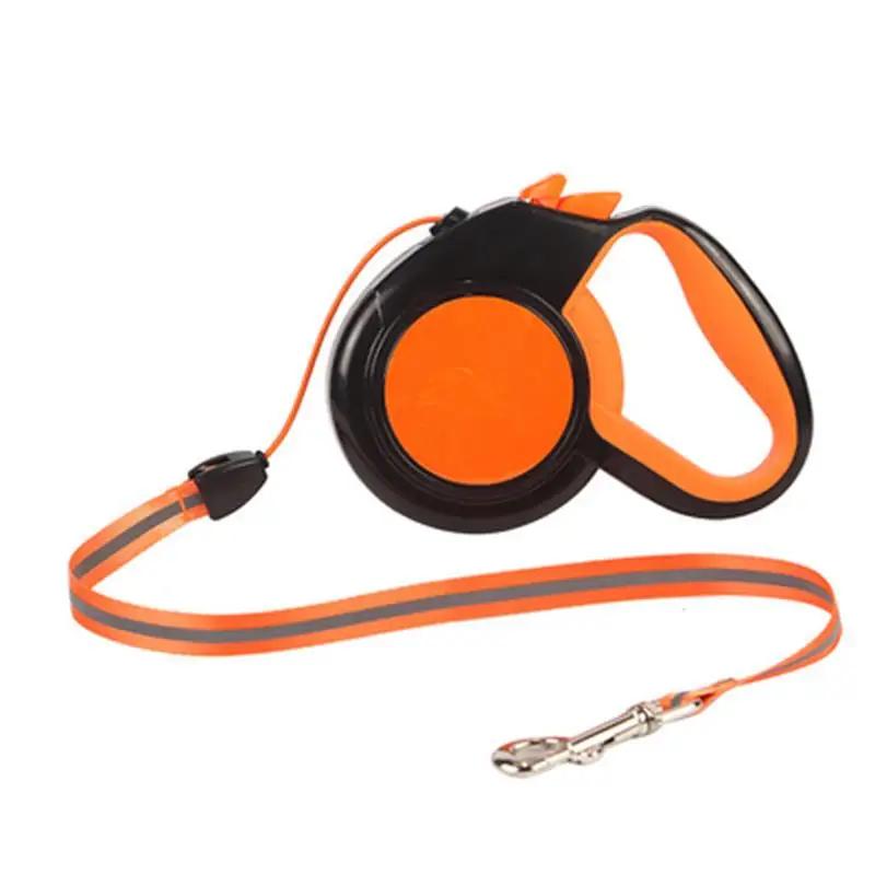 3M/5M/8MRetractable Dog Leash Nylon Extending Walking Reflective Leads Running Lead for Small Large Dogs With Dog Dispenser
