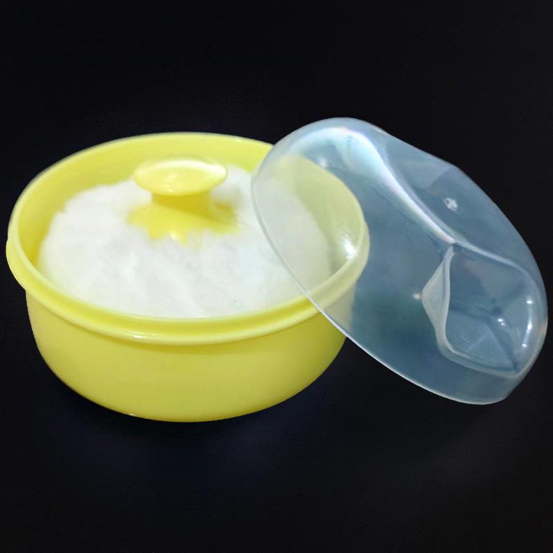 Mother & Baby Body Powder Puff Box – Gentle, Non-Shedding Polyester for Delicate Skin