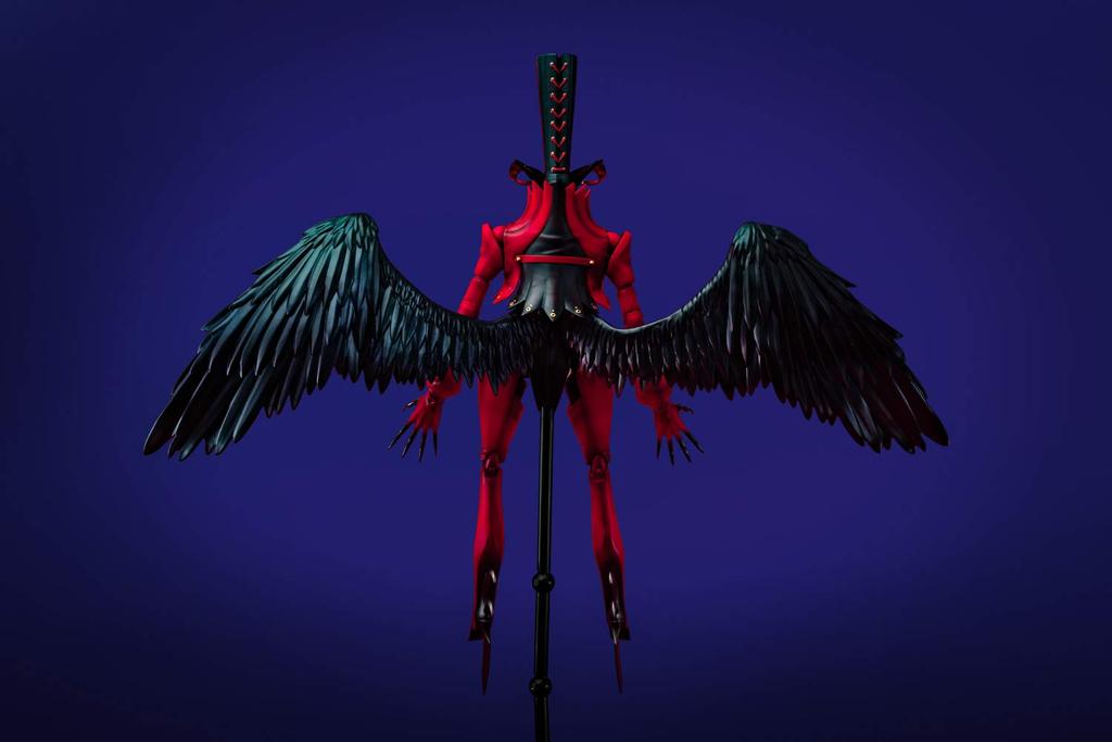 Aoshima Bunka Kyozai Persona 5 Approximately 26cm Plastic Model Kit Arsene, Tall, Pre-Colored PE-01