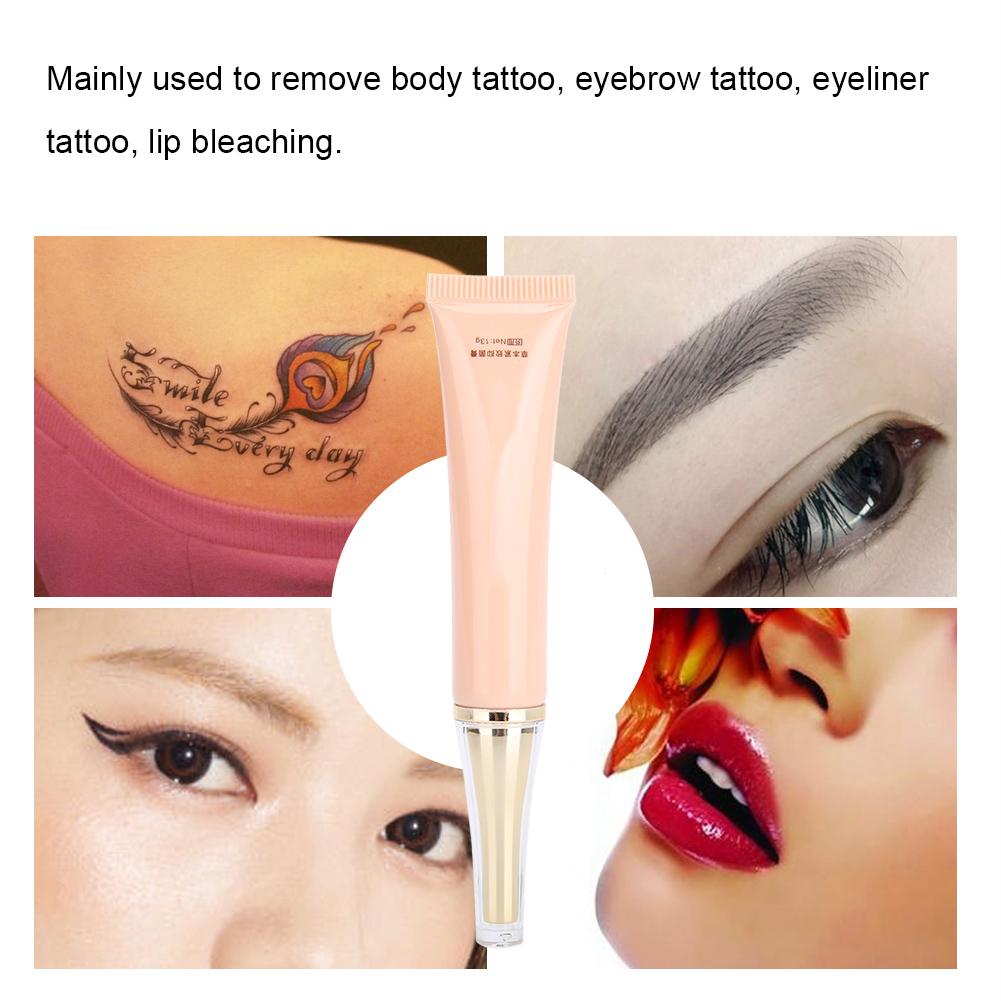 Natural Plant Extract Tattoo Print Removal Cream Painless Eyebrow Eyeliner Skin Tattoo Cleaning
