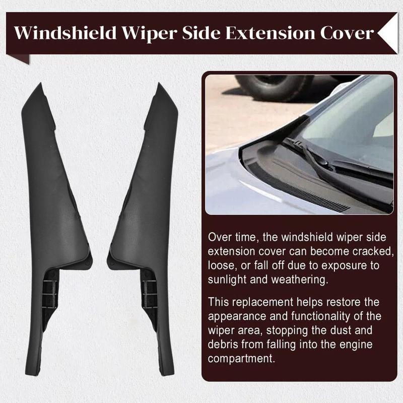 Auto Voorruitenwisser Zijdelingse Afdekking Waterafwijzer Kap Plaat Voor Toyota Corolla 2007 2008-2013 53824-02020 53823-02020