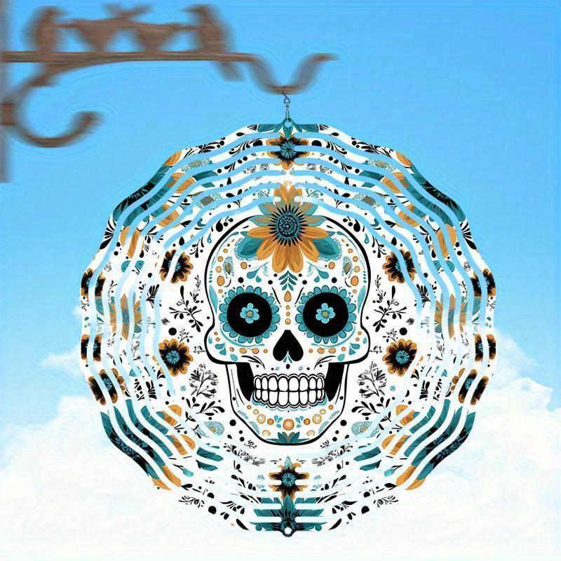 10-calowy wiszący wiatraczek z hakiem obracającym się o 360 stopni do dekoracji balkonu i ogrodu, dekoracja zewnętrzna na wiosnę i lato