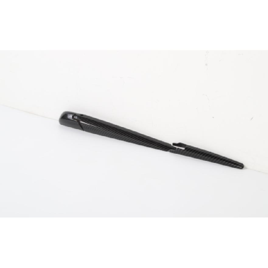 Exterior Rear Window Wiper Cover Trim For Jeep Grand Cherokee 2011+ Carbon fiber