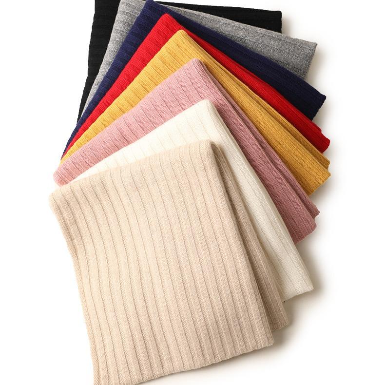 

Children s cashmere scarf knitted candy color childlike small scarf warm windproof warm skin-friendly scarf 100-135CM темно-синього кольору