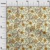 oneOone Bavlna Flex Fabric Listy & Floral Block Print Fabric By Yard 40 Inch