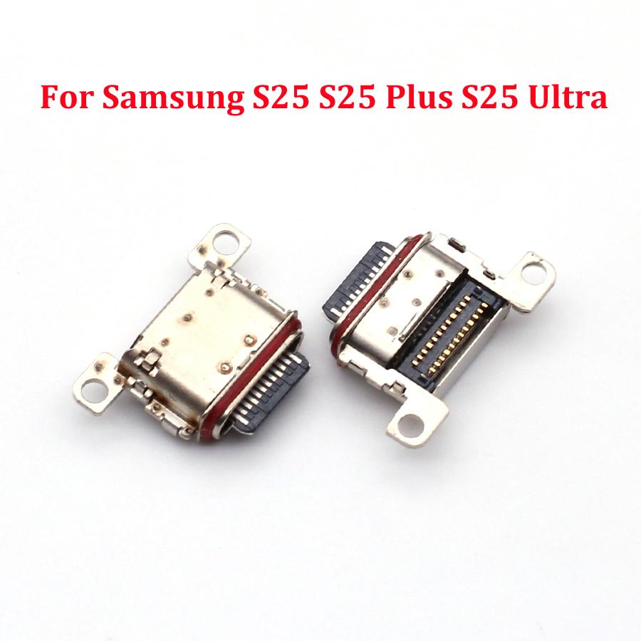 10PCS For Samsung S22 S21 S20 Plus S23 FE S24FE S25FE S20FE S21FE S25 S24 23 Ultra Charger Connector Dock Charging Port