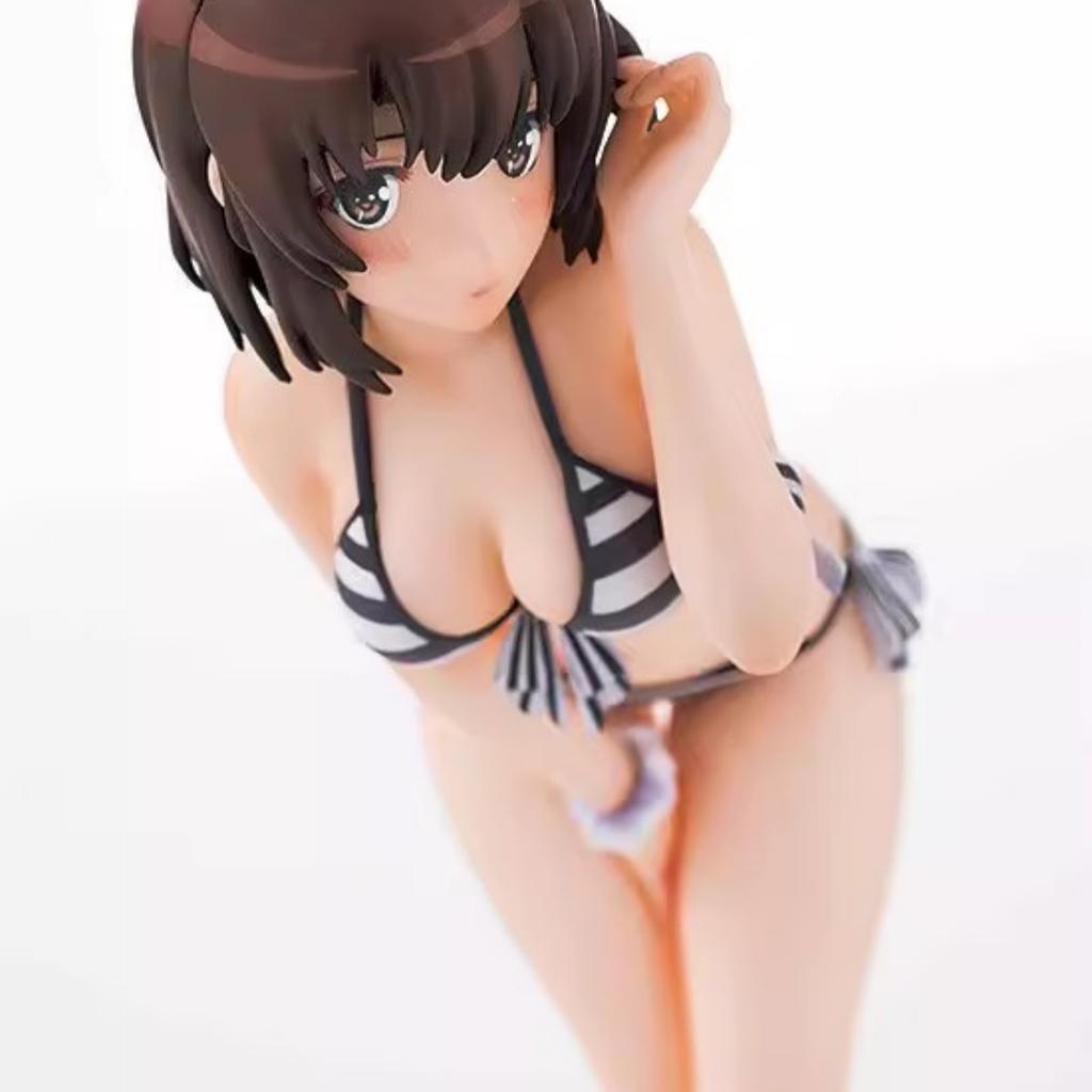 Anime Figure Nanami Yuno Swimsuit Standing Pose 15cm PVC Collectible Model From Suki Ni Naru Desktop Decor For Anime Enthusiasts
