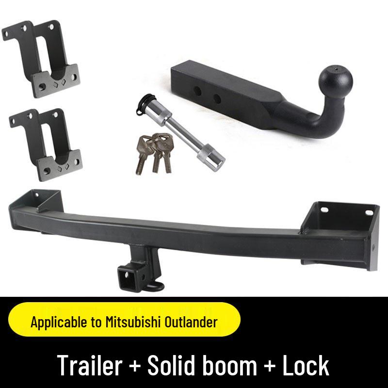 Mitsubishi Outlander Rear Bumper Thickening Trailer Hitch Hook for RV/Yacht Towing