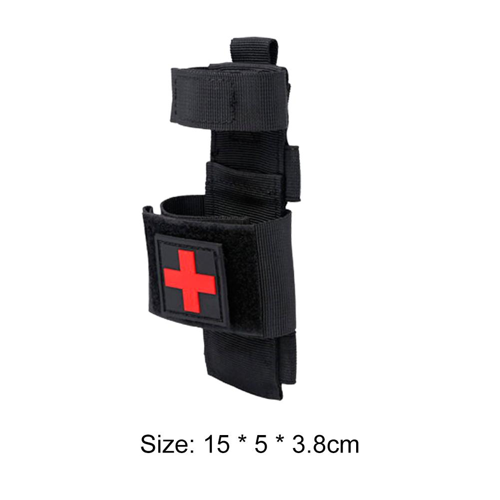 Tactical First Aid Kit Hanging Bag Scissors Cover Multi-Function CAT Tourniquet Bag Fast Hemostasis Medical Shear Molle Pouch
