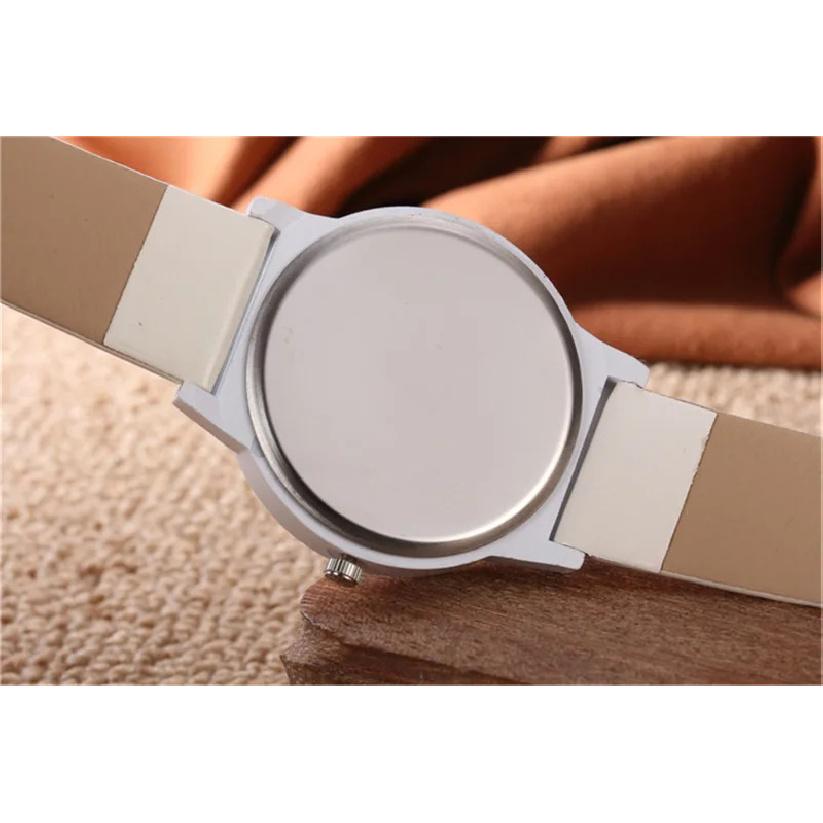 Fashion Creative Men Watches Men Sports Watches Leather Strap Quartz Wristwatches Unisex Watch
