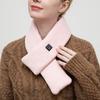 1/2Pcs Warm Heated Scarf USB Charging Electric Heated Scarf Cold-Proof Thermal Neck Wrap Warmer Washable 3 Gears Heating Winter