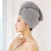 Dry Hair Cap High-Density Microfiber Fast Absorbing Soft Hair Towel Wrap Spiral Twist Non-Slip