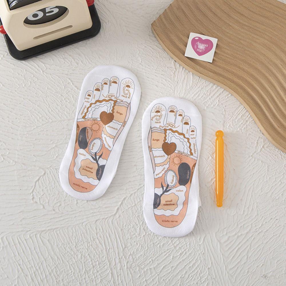 Acupoint Triangle Massager Reflexology Socks Massage Stick Acupuncture Reflexology Socks