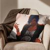blue Butterfly Life is Strange Pillow Case Antidustmite Pillowcase Invisible zipper silky short plush Sofa cushion cover
