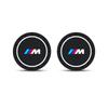 BBKY7 2PCS Car Cup Pad High-quality Silicone Coaster Non-slip Mat For BMW M Emblem E46 E36 E34 F10 E90 F30 E60 F30 E53 E30 E92 E87