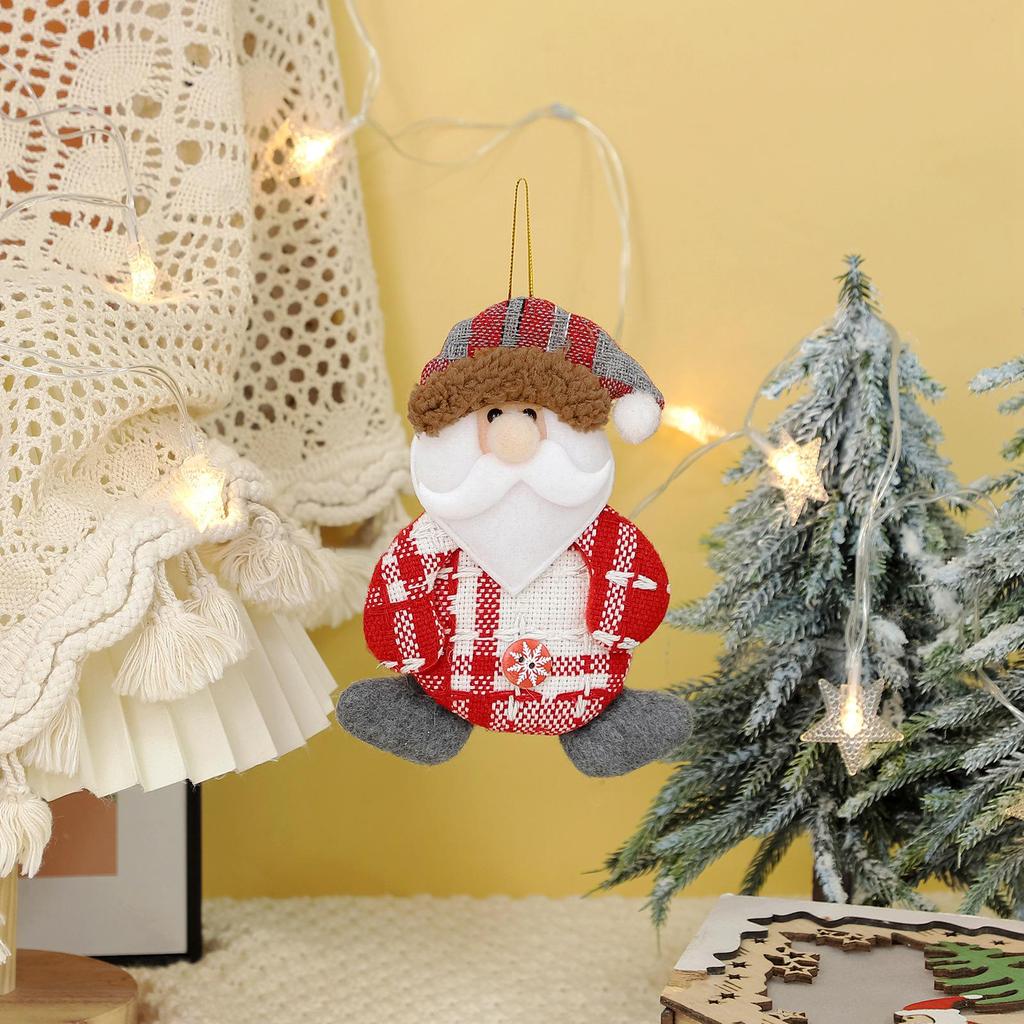 Festive Dancing Doll Cloth Ornament - Christmas & New Year Tree Decoration Gift