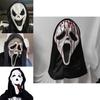 Крик Привид Латексна Маска Жахливий Костюм Аксесуар Для Вечірок на Хелловін