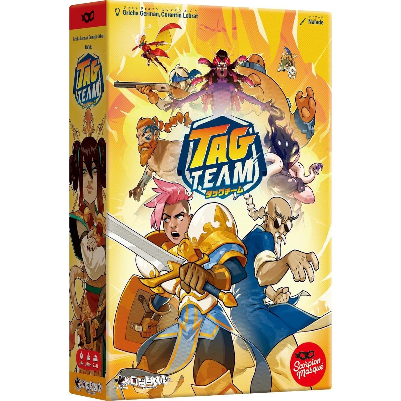 Sugorokuya Tag Team 2-Person Exclusive Fighting Battle Board Game Age 10 Up Japanese Version Authentic Product