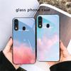 Dark Colored Seawater For Samsung Galaxy A30 A31 A32 A33 A34 A35 A42 A30s A20 A25 A26 A51 A56 A54 A72 A73 A70 Glass Phone Case